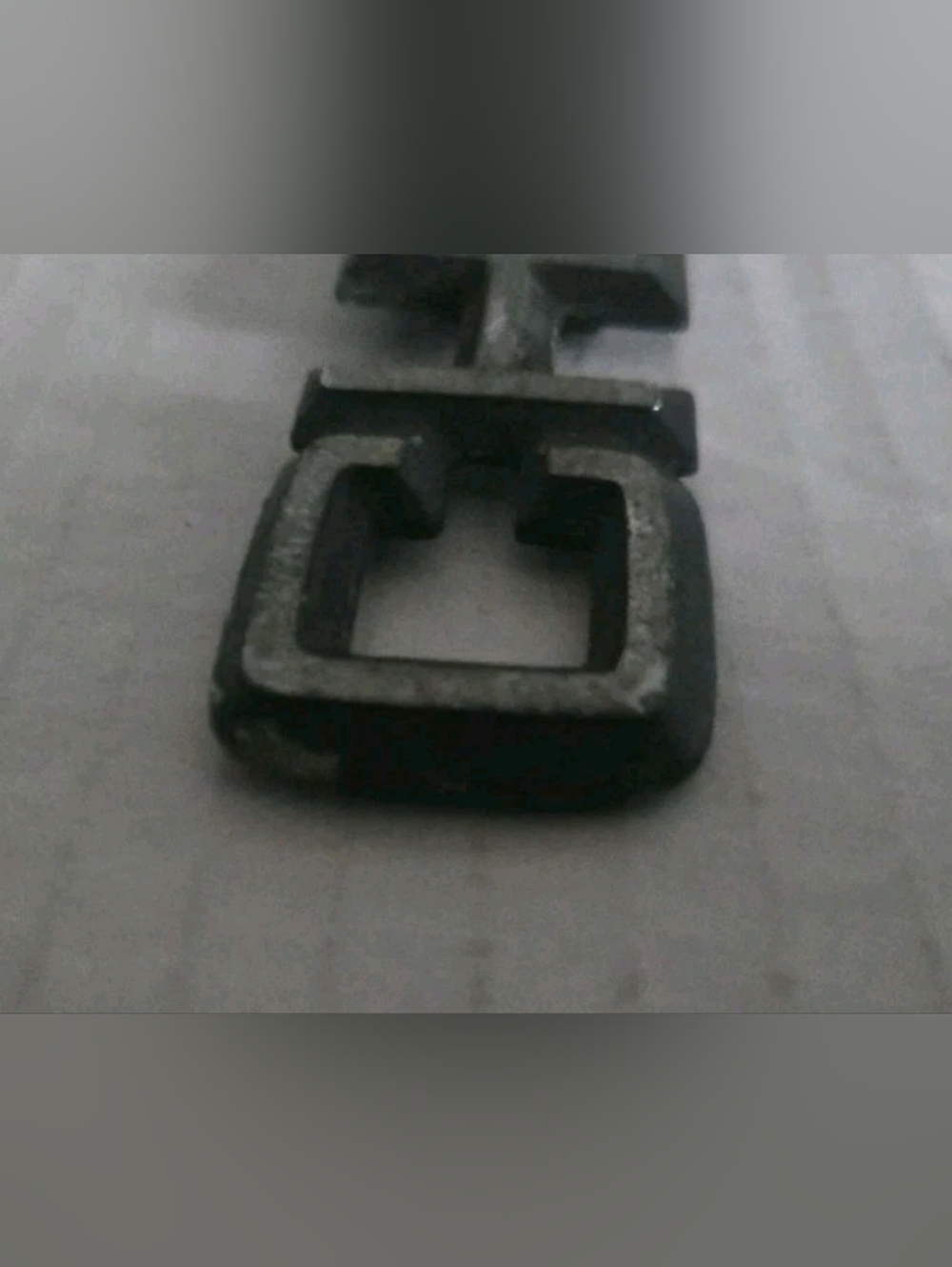 Black Raised Lettering Emblem - Picture 4 of 11